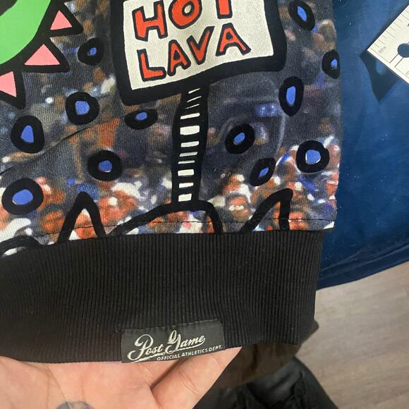 Ron Bass NBA Michael Jordan All Over Print Long Sleeve Shirt Size Large - Picture 7 of 7